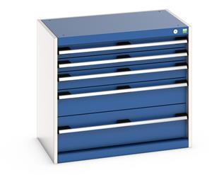 Bott Cubio 5 Drawer Cabinet 800W x 525D x 700mmH 40012095.**